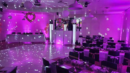 Décoration salle de mariage